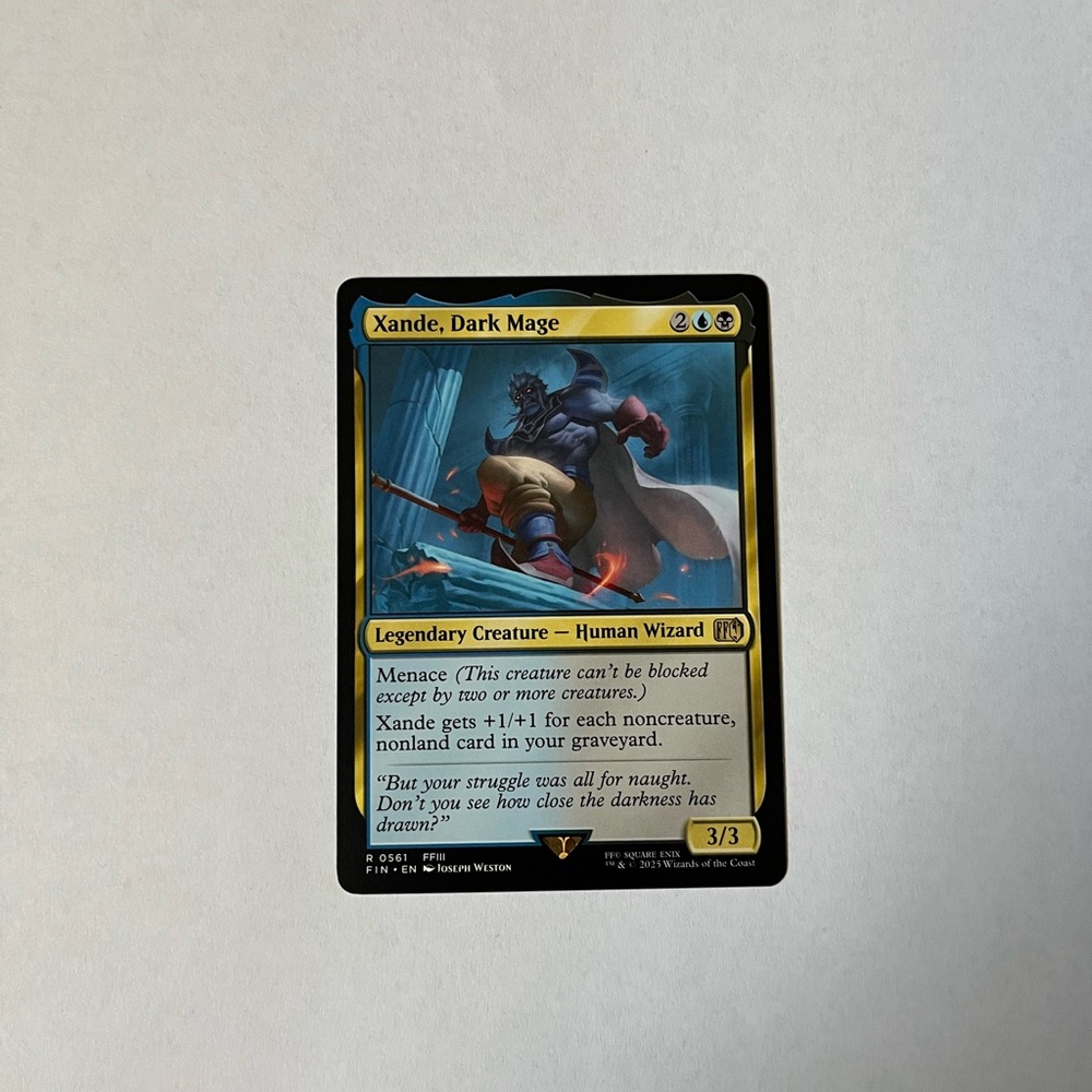Xande, Dark Mage Final Fantasy Regular